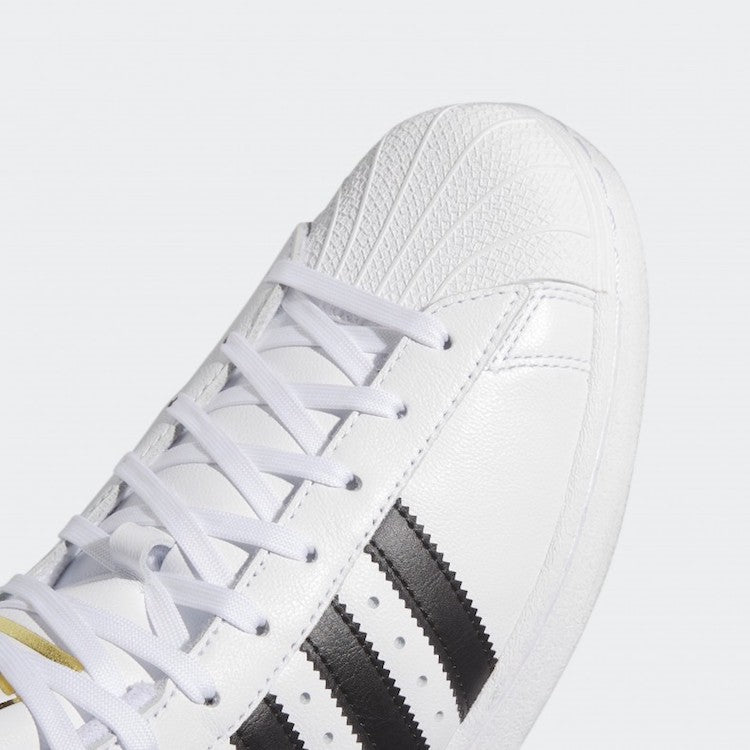 Adidas Skateboarding Superstar Pro Model ADV Footwear Cloud White Core Flavour Skateshop