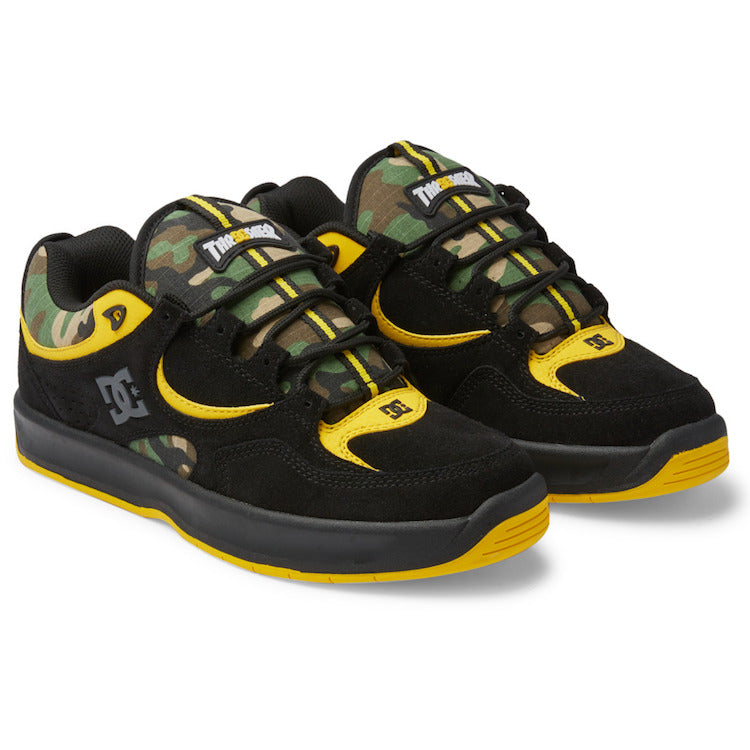 Sneakers black hot sale and yellow