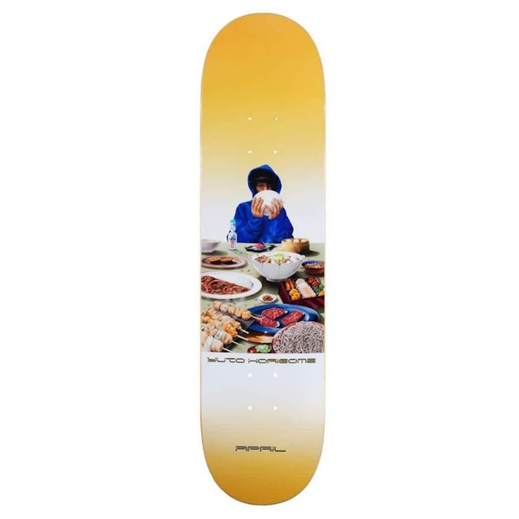 April Skateboards Yuto Horigome Banquet Skateboard Deck 8.25