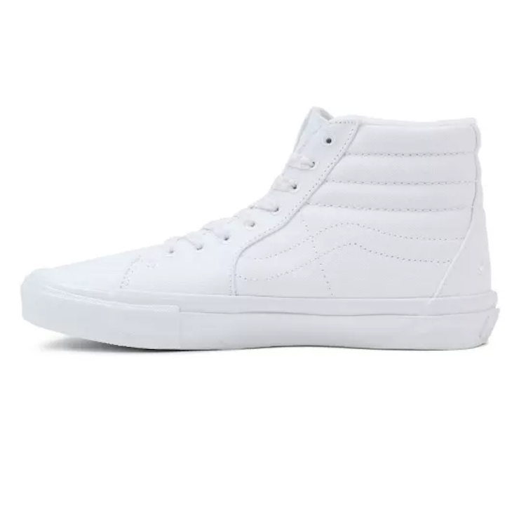 Vans hot sale sk8hi white