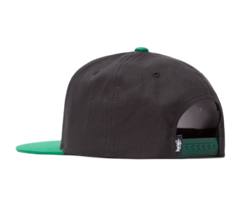 Stussy SS Link Logo Snapback Cap Black