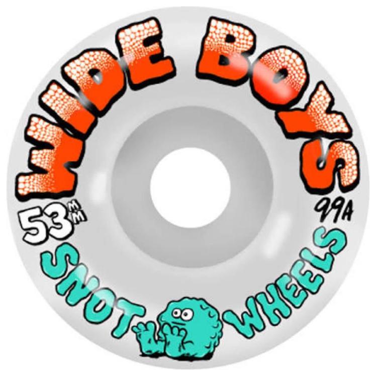 Snot Wheel Co Wide Boys Skateboard Wheels 99a 53mm