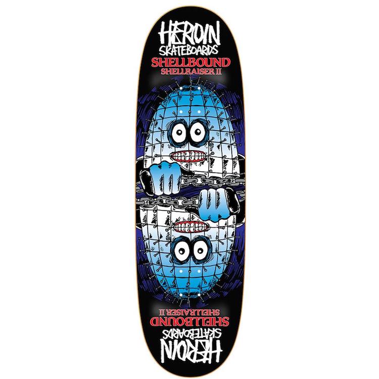 Heroin Skateboards Shellbound Skateboard Deck 9.5