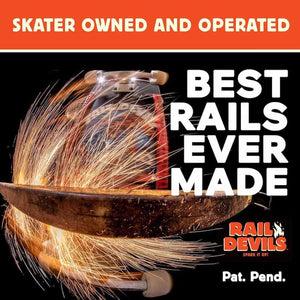 Tail Devil Rail Devils The Sparking Skateboard Rails Red