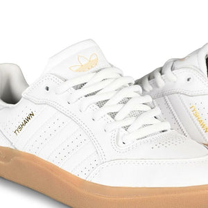 Adidas Skateboarding Tyshawn Low White/White/Gum Shoes