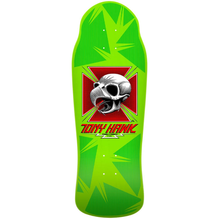 Powell Peralta Tony Hawk Chicken Skull Bones Brigade Series 15 Reissue Skateboard Deck