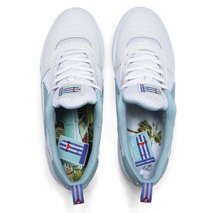 Lakai Cambridge x Cuba Skate White Leather Shoes