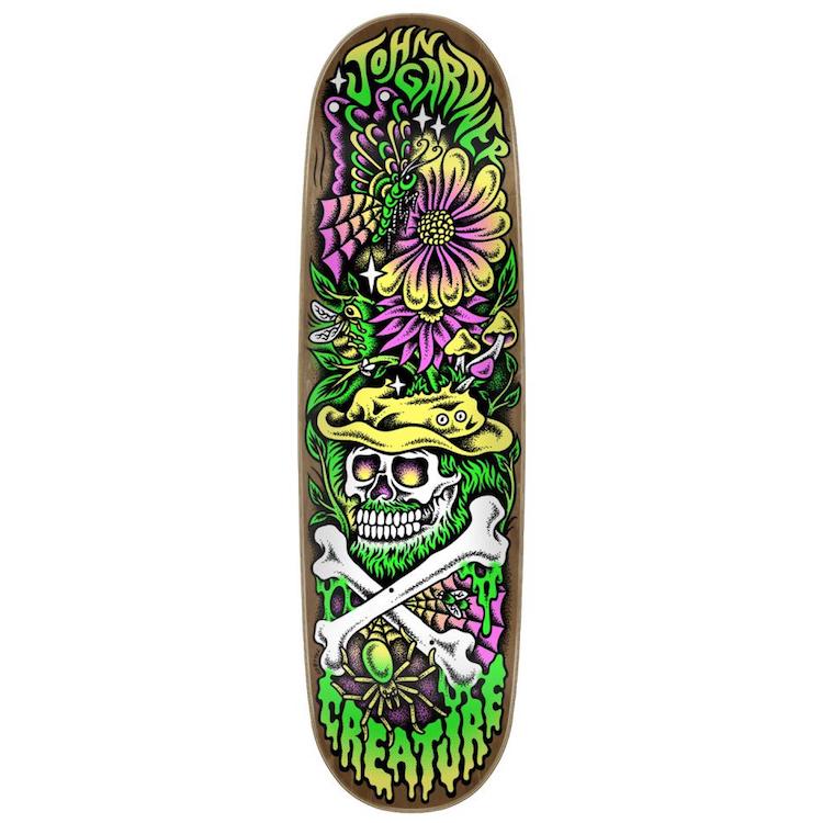 Creature Skateboards John Gardner Abyss Skateboard Deck 8.84