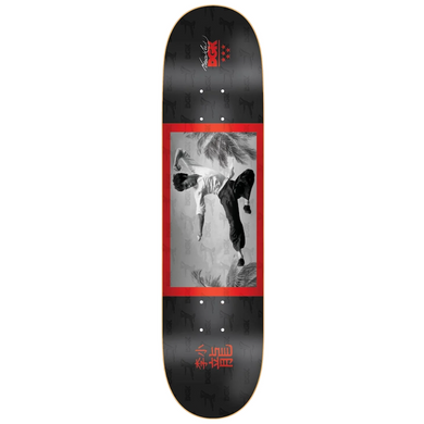 DGK Skateboards x Bruce Lee Flying Man Embossed Skateboard Deck 8.25