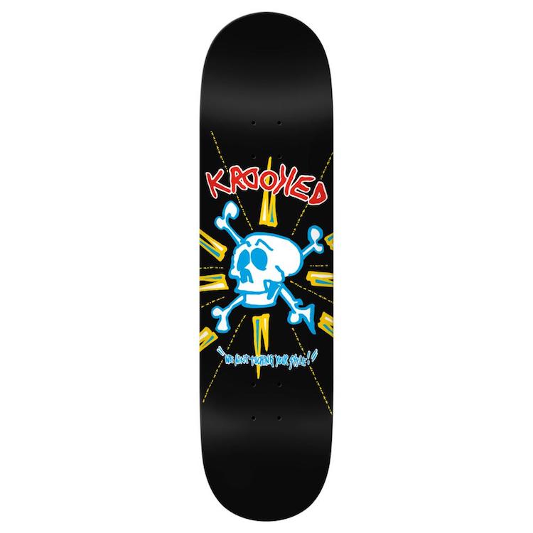 Krooked Skateboards Style Skateboard Deck 8.5