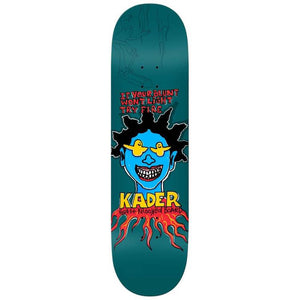 Krooked Skateboards Kader Guest Blue Skateboard Deck 8.5"