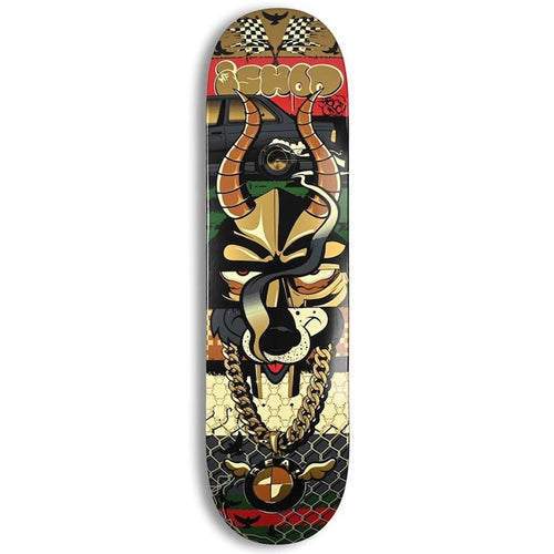 Real Skateboards x D*Face Ishod Wair Skateboard Deck 8.25