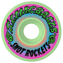 Slime Ball Wheels Snot Rockets Acid Green Skateboard Wheels 95a 54mm