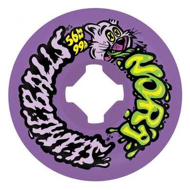 Slime Ball Wheels Nora Vasconcellos Guest Vomit Mini Purple Skateboard Wheels 99a 56mm