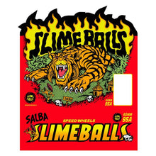 Slime Ball Wheels Salba Tiger Vomits Orange Skateboard Wheels 95a 60mm