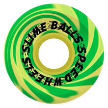 Slime Ball Wheels Spewags OG Slime Green Yellow Swirl Skateboard Wheels 78a 60mm