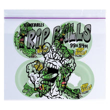 Slime Ball Wheels Face Melter Trip Balls Glow In The Dark Skateboard Wheels 99a 54mm