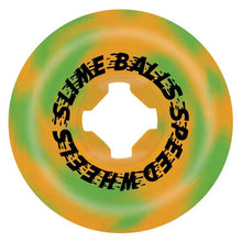 Slime Ball Wheels Face Melter Trip Balls Green Orange Swirl Skateboard Wheels 99a 56mm