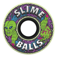 Slime Ball Wheels Alien OG Slime Glow In The Dark Skateboard Wheels 78a 60mm