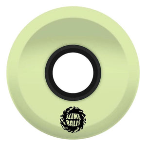 Slime Ball Wheels Alien OG Slime Glow In The Dark Skateboard Wheels 78a 60mm