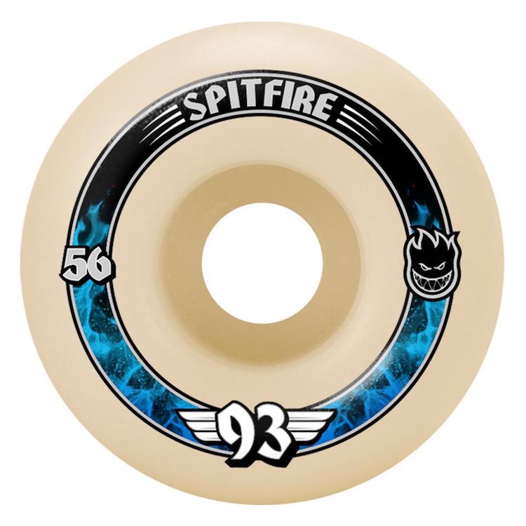 Spitfire Wheels Formula Four 93 Radials Skateboard Wheels 93a 56mm