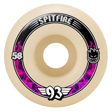 Spitfire Wheels Formula Four 93 Radials Skateboard Wheels 93a 58mm