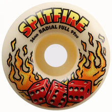 Spitfire Wheels Hot Hand Radial Full Classic Formula Four Skateboard Wheels 99a 56mm