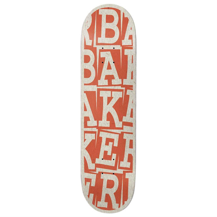 Baker Skateboards Tyson Ribbon Stack B2 Shape (Steep) Skateboard Deck 8.38