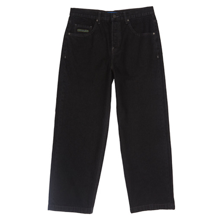 DCSHOECO Worker Baggy Fit Black Tint Jeans