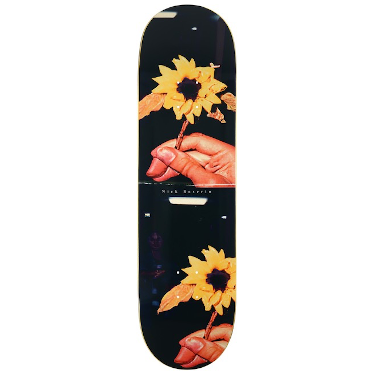 Polar Skate Co Nick Boserio Flower Skateboard Deck 8.25