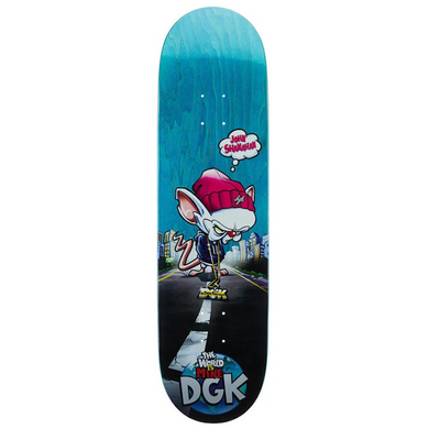 DGK Skateboards Big World Shanahan Skateboard Deck 8.5