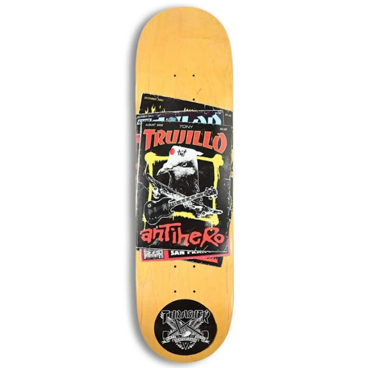 Anti Hero Skateboards Trujillo x Thrasher Collab  Skateboard Deck 8.5