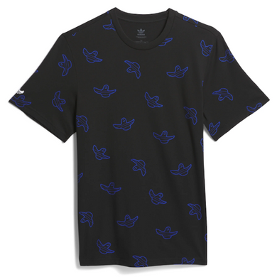 Adidas Skateboarding Shmoo AOP Black/Royal Blue T-Shirt