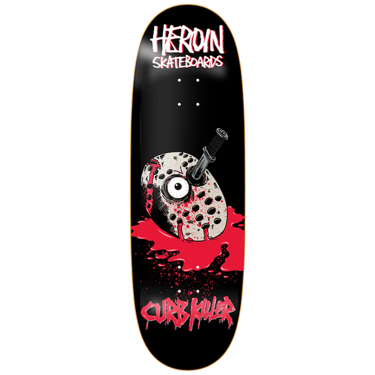 Heroin Skateboards Curb Killer 6 Skateboard Deck 10