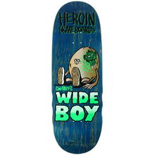 Heroin Skateboards Swampy's Wide Boy Skateboard Deck 10.75" (Various Wood Stains)