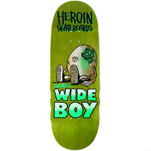 Heroin Skateboards Swampy's Wide Boy Skateboard Deck 10.75" (Various Wood Stains)