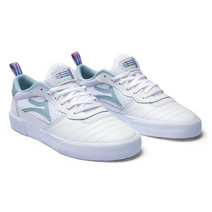 Lakai Cambridge x Cuba Skate White Leather Shoes