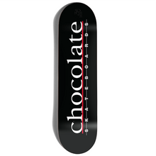 Chocolate Skateboards 30 Years Bar Logo Vincent Alvarez Skateboard Deck 8.25"