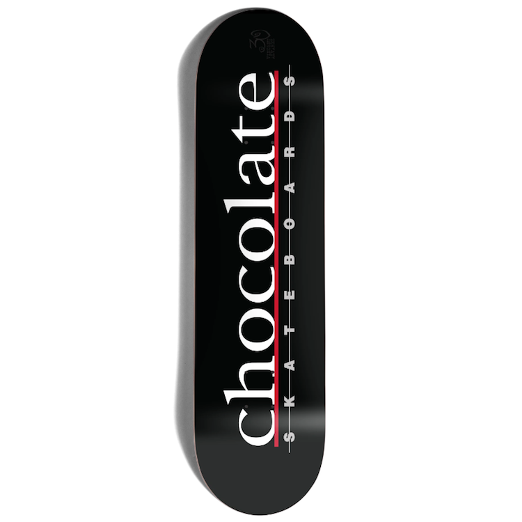 Chocolate Skateboards 30 Years Bar Logo Vincent Alvarez Skateboard Deck 8.25