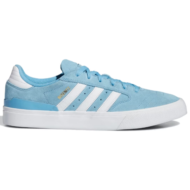 Adidas Skateboarding Busenitz Vulc II Cloud White/Cloud White/Gold Metallic Shoes