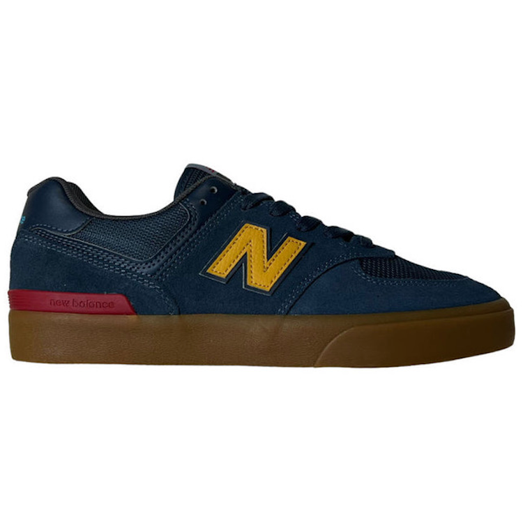 New Balance Numeric 574 Vulc Sea Petrol/Gum Shoes