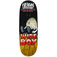 Heroin Skateboards Shellraiser III Wideboy Skateboard Deck 10.75" (Various Wood Stains)