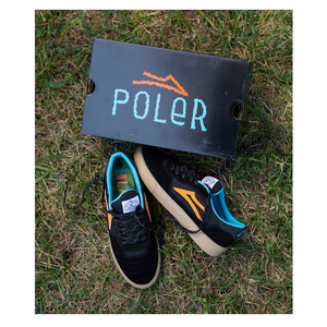 Lakai Cambridge x Poler Black/Multi Shoes