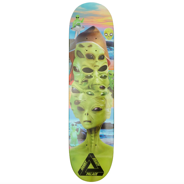 Palace Skateboards Brady Pro Skateboard Deck 8