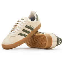 Adidas Skateboarding Gazelle ADV Ecru Tint/Focus Olive/Gum Shoes