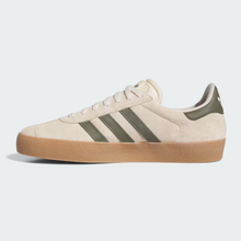 Adidas Skateboarding Gazelle ADV Ecru Tint/Focus Olive/Gum Shoes