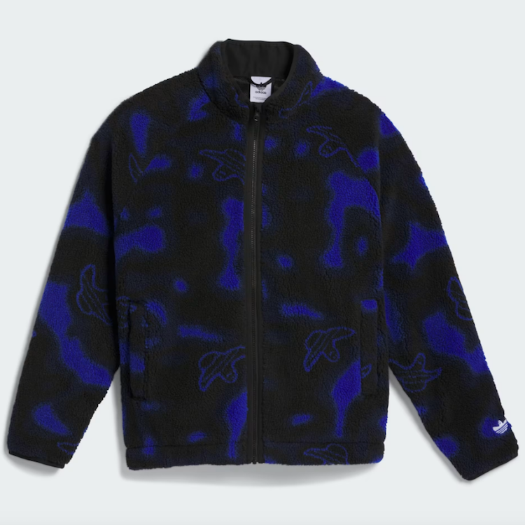 Adidas Skateboarding Smhoofoil Fleece Jacket Royal Blue/Black