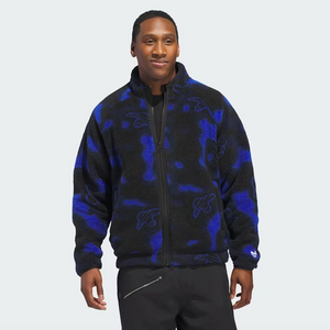 Adidas Skateboarding Smhoofoil Fleece Jacket Royal Blue/Black