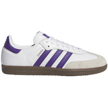 Adidas Skateboarding Samba ADV Cloud White/Collegiate Purple/Gold Metallic Shoes