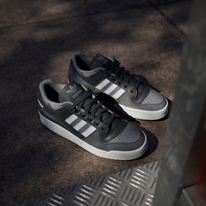 Adidas Skateboarding Forum 84 Low ADV Carbon/Crystal White/Grey Three Shoes